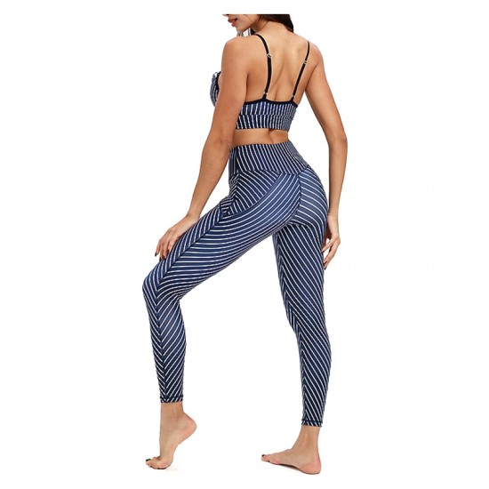 Women Color Print Yoga Set